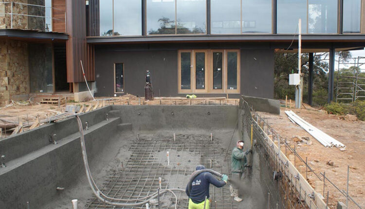 Waterside Pool Installation
